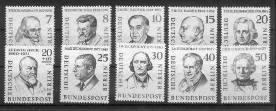 163 - Berlin Nr. 163 - 172 