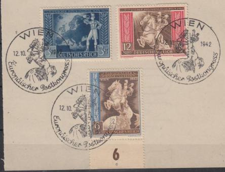 820 - Deutsches Reich Nr. 820-822 