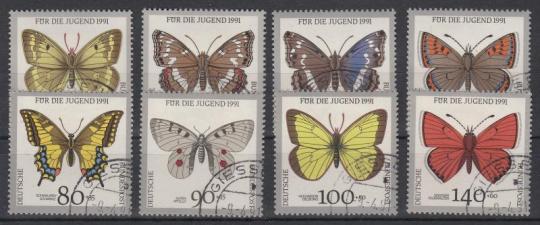 1512 - Bund Für die Jugend 1991 Nr. 1512-1519 