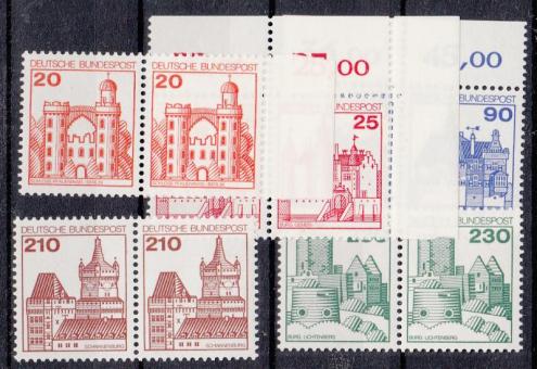 0995 - Bund Burgen & Schlösser Nr. 995-999 