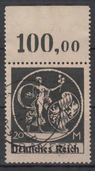 138 - Deutsches Reich Infla Nr. 138 OR P 