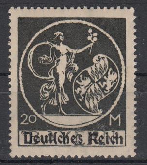138 - Deutsches Reich Infla Nr. 138 V 