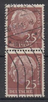 0186 - Bund Heuß lumogen Nr. 186y 