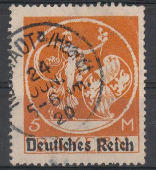136 - Deutsches Reich Infla Nr. 136 III 