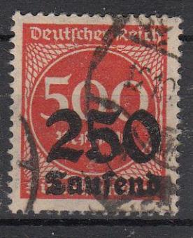 296 - Deutsches Reich Infla Nr. 296 