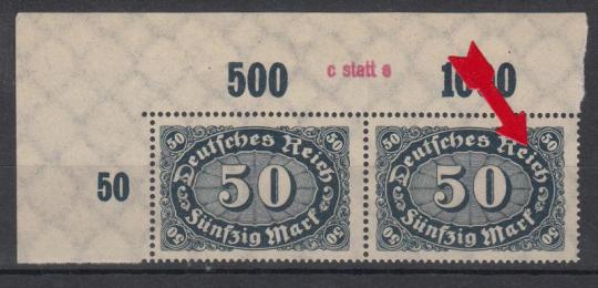246 - Deutsches Reich Infla Nr. 246 aI 