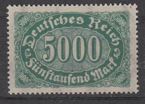256 - Deutsches Reich Infla Nr. 256 c 