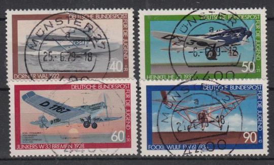 1005 - Bund Für die Jugend 79 Nr. 1005-1008 