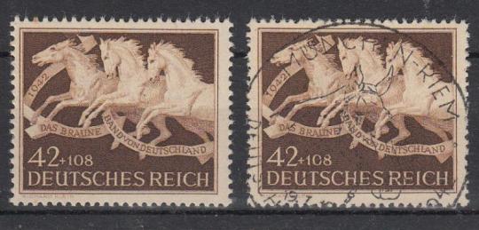 815 - Deutsches Reich Braunes Band Nr. 815 