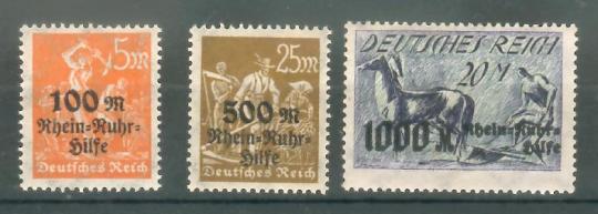 258 - DR Infla Nr. 258 - 260 
