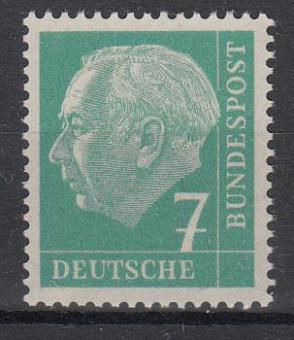 0181 - Bund Heuß lumogen Nr. 181y 