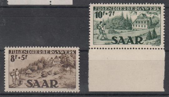 262 - Saarland Nr. 262 I und Nr. 262 II 