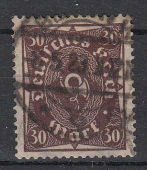 231 - Deutsches Reich Infla Nr. 231b 