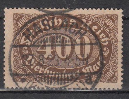 222 - Deutsches Reich Infla Nr. 222a 