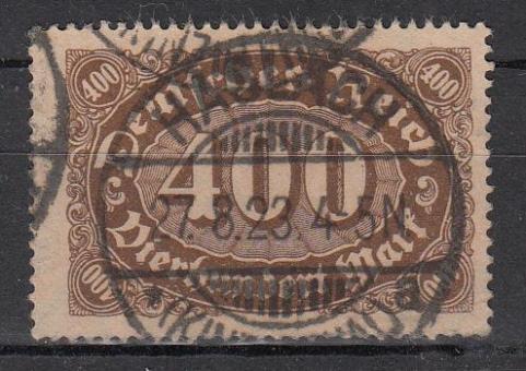 222 - Deutsches Reich Infla Nr. 222a 