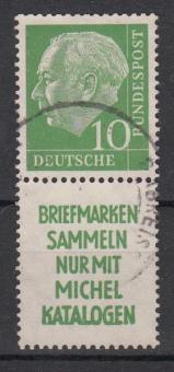 0183 - Bund Heuß-Zusammendruck S21 