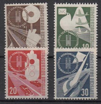 167 - Bund Verkehrsausstellung Nr. 167-170 