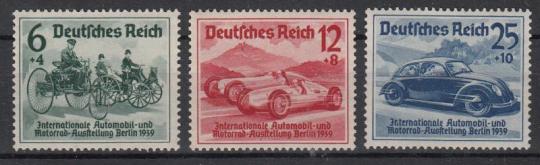 686 - Deutsches Reich IAA Nr. 686-688 