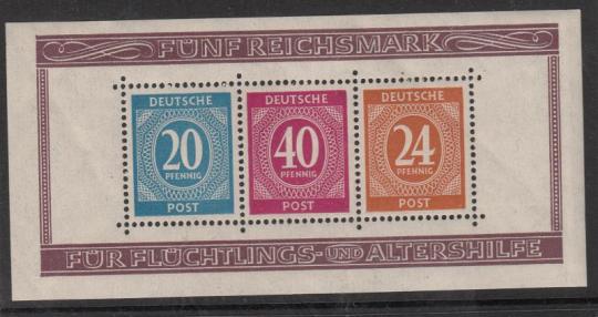 924 - Alliierte Besetzung Block 12 A 
