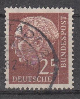 0186 - Bund Heuß lumogen Nr. 186y 
