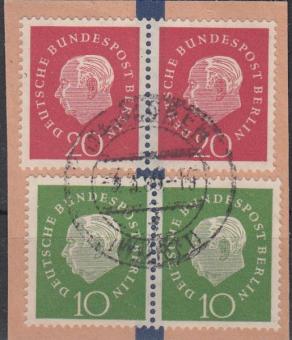 183 - Berlin Heuß Nr. 183 + 184 