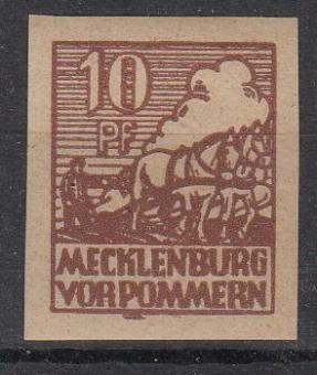 35 - Mecklenburg Vorpommern Nr. 35 VI 