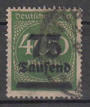 287 - Deutsches Reich Infla Nr. 287 b 