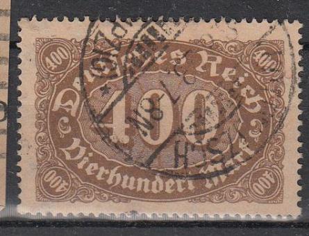 222 - deutsches Reich Infla Nr. 222a 