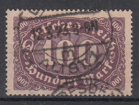 219 - Deutsches Reich Infla Nr. 219 I 