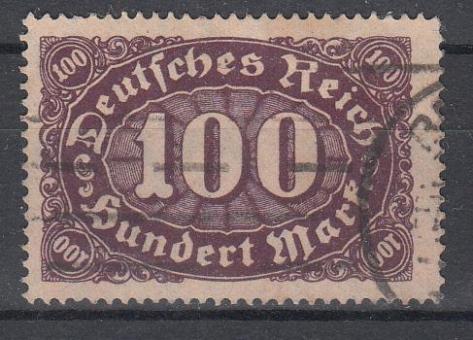 219 - Deutsches Reich Infla Nr. 219 I 