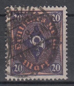 207 - Deutsches Reich Infla Nr. 207 PI 