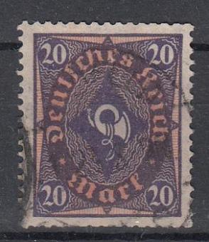207 - Deutsches Reich Infla Nr. 207 W 