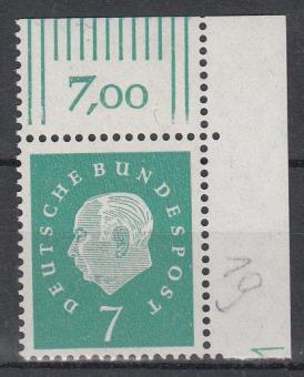 0302 - Bund Heuß 3 Nr. 302 DZ 1 