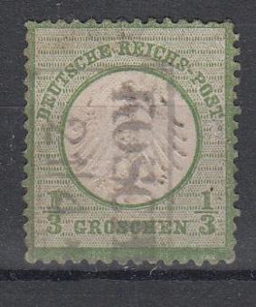 02 - Deutsches Reich Brustschild Nr. 2a 