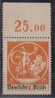 136 - Deutsches Reich Infla Nr. 136 P OR PF III 