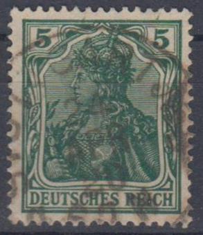 85 - Deutsches Reich Germania Nr. 85 IIe 