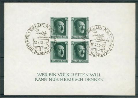 08 - Deutsches Reich Block 8 
