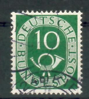 0128 - Bund Posthorn Nr. 128 I 