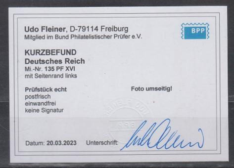 135 - Deutsches Reich Infla Nr. 135 XVI 