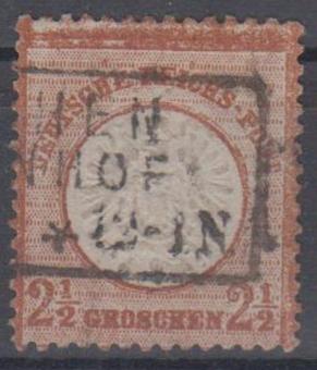 21 - Deutsches Reich Brustschilde Nr. 21a 