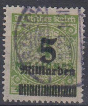 333 - Deutsches Reich Infla Nr. 333 P 