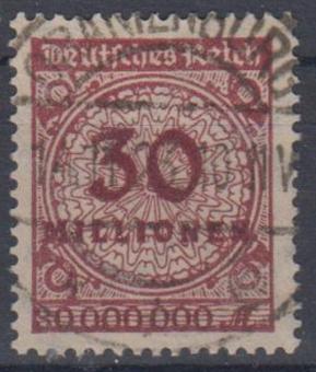 320 - Deutsches Reich Infla Nr. 320 AW 