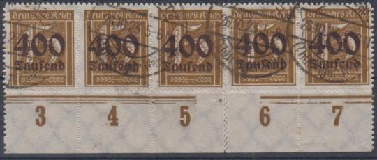297 - Deutsches Reich Infla Nr. 297 