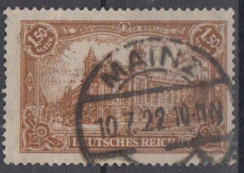 114 - Deutsches Reich Infla Nr. 114 c 