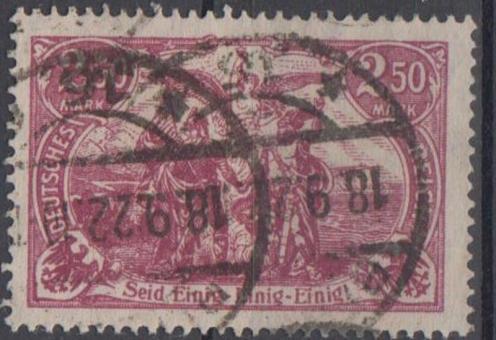 115 - Deutsches Reich Infla Nr. 115 e 