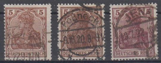 140 - Deutsches Reich Infla Nr. 140 b 