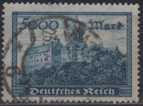 261 - Deutsches Reich Infla Nr. 261 a 