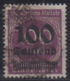 289 - Deutsches Reich Infla Nr. 289 a 