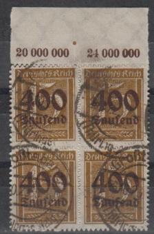 297 - Deutsches Reich Infla Nr. 297 OR 