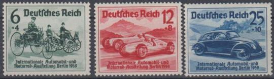 686 - Deutsches Reich IAA Nr. 686-688 